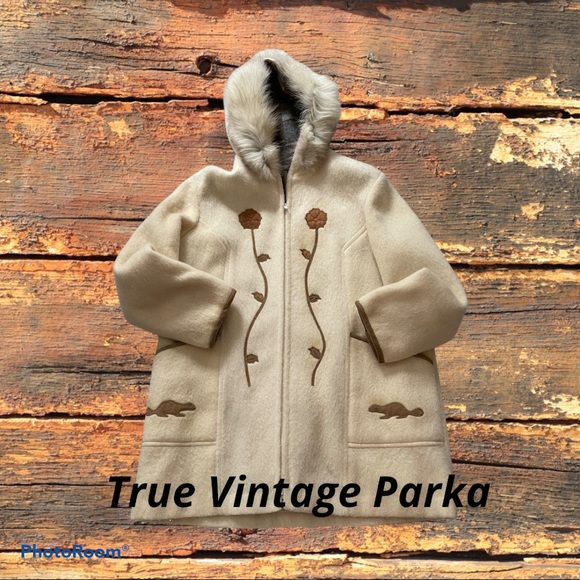 ❄️❄️❄️ Super Rare Vintage Wool Parka ❄️❄️❄️ - Picture 1 of 16